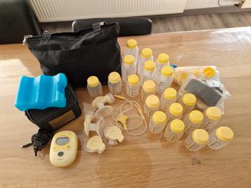 Medela Freestyle kolf met veel accessoires 