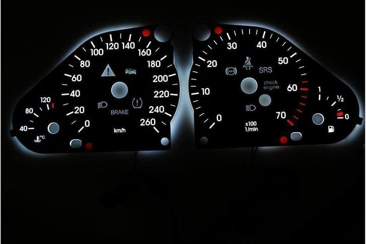 Mercedes C-klasse W203 - Indiglo Tellerplaten, Auto diversen, Tuning en Styling, Ophalen of Verzenden