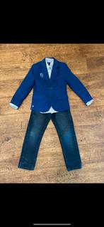 Communie Red & Blu kleding jongen maat 116 set, feest, Enlèvement, Garçon, Pantalon