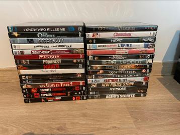 Meer dan 120 DVD’s met doos / 15 lege DVD-R / 40 tal DVD  beschikbaar voor biedingen