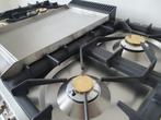 🍀 Poêle Boretti de luxe 100 cm en acier inoxydable, 3 four, Gaz, Classe énergétique A ou plus économe, Enlèvement ou Envoi, Comme neuf