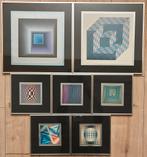 Vasarely kader, Huis en Inrichting, Ophalen of Verzenden, Zo goed als nieuw