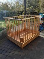 houten park voor peuter, Kinderen en Baby's, Babyparken, Ophalen, Gebruikt, In hoogte verstelbaar