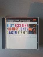 Cd. Billy Eckstine & Quincy Jones. At Basin Street., Cd's en Dvd's, Cd's | Jazz en Blues, Ophalen of Verzenden, Jazz
