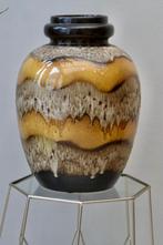 Grand Vase de sol  céramique fat lava vintage 1970, Enlèvement ou Envoi