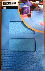 embossingmallen Fiskars voor de shapeboss  2 st, 4 patronen, Ophalen of Verzenden, Nieuw, Frame of Mal, Overige merken