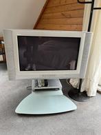 GRATIS! 32 inch televisie + subwoofer + dvdspeler, Gebruikt, Ophalen, LCD