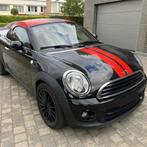 Mini Cooper Coupé (2012), Auto's, Mini, Euro 5, Stof, Zwart, 1165 kg