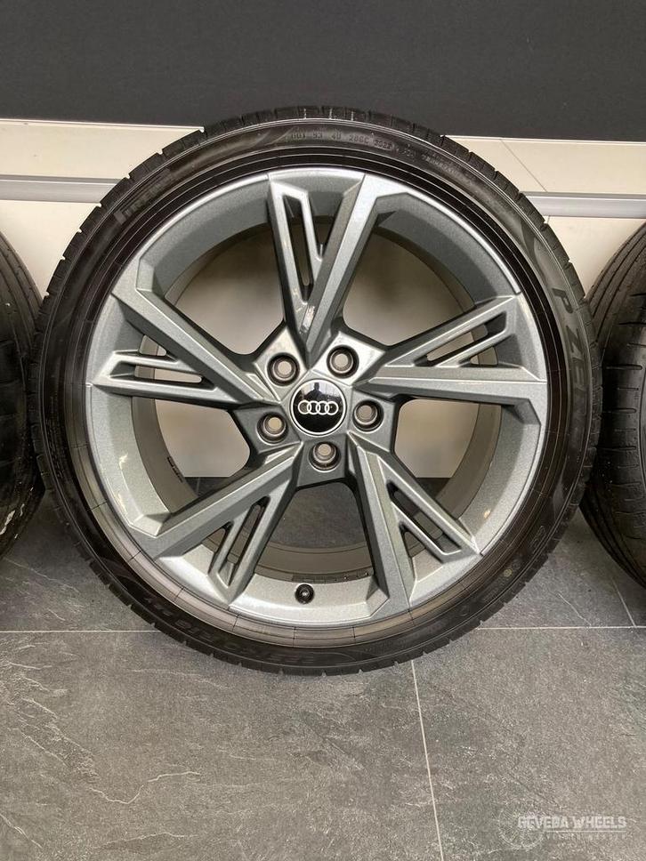 18” originele Audi A3 S3 8P 8V 8Y velgen + banden 5x112  8Y0, Auto-onderdelen, Banden en Velgen, Banden en Velgen, Zomerbanden
