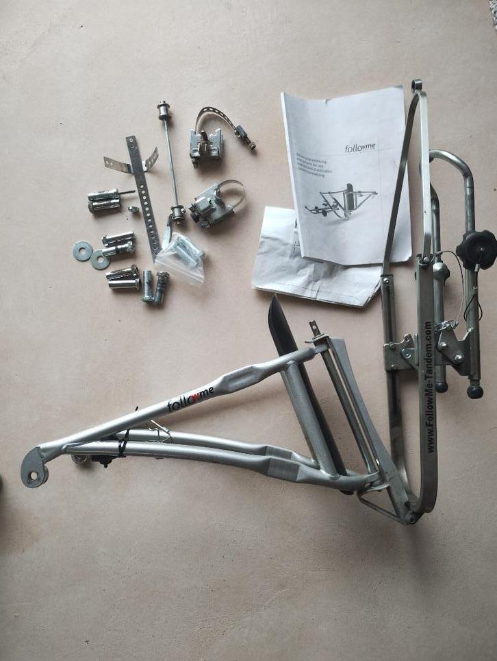 Follow me, Fietsen en Brommers, Fietsaccessoires | Aanhangwagens en Karren, Gebruikt, Aanhangfiets, Ophalen