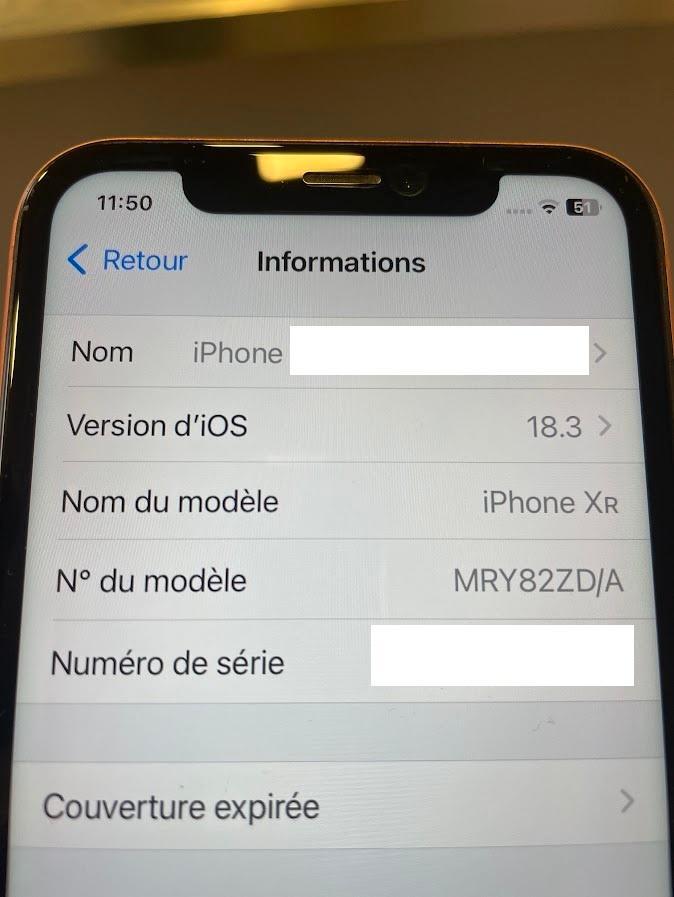 IPhone XR 64Go corail, Telecommunicatie, Mobiele telefoons | Apple iPhone, Gebruikt, 64 GB, iPhone XR, Ophalen of Verzenden