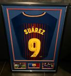 Chemise dédicacée par Luis Suárez (FCB, 2017/2018) + COA, Enlèvement ou Envoi, Comme neuf, Maillot