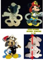 2005-    2 MICKEY Mouse Pompier Pompier Disney, Autres types, Enlèvement ou Envoi, Neuf