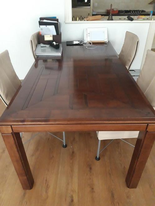 Zeer mooie grote (uitschuifbare) tafel, Maison & Meubles, Tables | Tables à manger, Comme neuf, Enlèvement