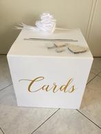 Box doos enveloppen trouw/huwelijk partybox, Kleding | Dames, Trouwkleding en Trouwaccessoires, Ophalen, Zo goed als nieuw, Wit