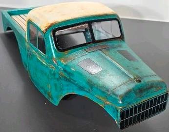 Body pickup crawler RC 1/10–patine peinte à la main - neuve, Hobby & Loisirs créatifs, Modélisme | Radiocommandé & Téléguidé | Voitures