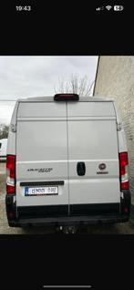 Fiat ducato, Auto's, Voorwielaandrijving, Leder en Stof, Wit, Grijs