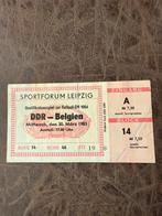 Ticket DDR-belgie, Verzamelen, Verzenden, Gebruikt, Overige typen