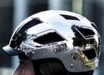 fietshelm Abus chrome, Fietsen en Brommers, M, Nieuw, Ophalen of Verzenden, Abus