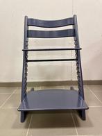 Stokke Trip Trap stoel - Midnight Blue (incl accessoires), Ophalen, Gebruikt, Meegroeistoel, Stoelverkleiner