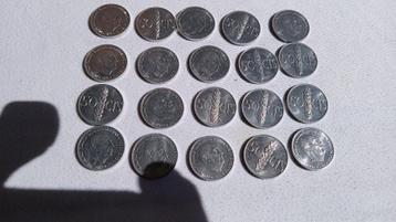 20 munten Spaanse Franco 1966 beschikbaar voor biedingen