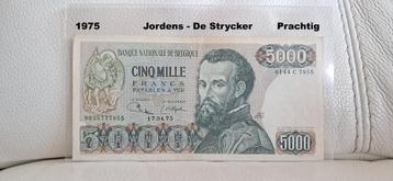 5000 francs Vésale - Magnifique, Envoi, Billets en vrac
