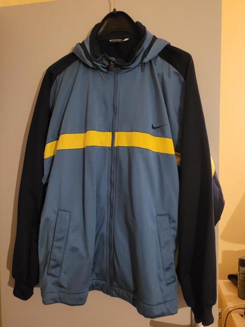 Vintage Nike Trainingsmaat XL uit de jaren 90, Kleding | Heren, Sportkleding, Zo goed als nieuw, Algemeen, Maat 56/58 (XL), Blauw