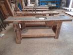 houten werkbank, Doe-het-zelf en Bouw, Ophalen, Gebruikt, Minder dan 70 cm, Bankschroef
