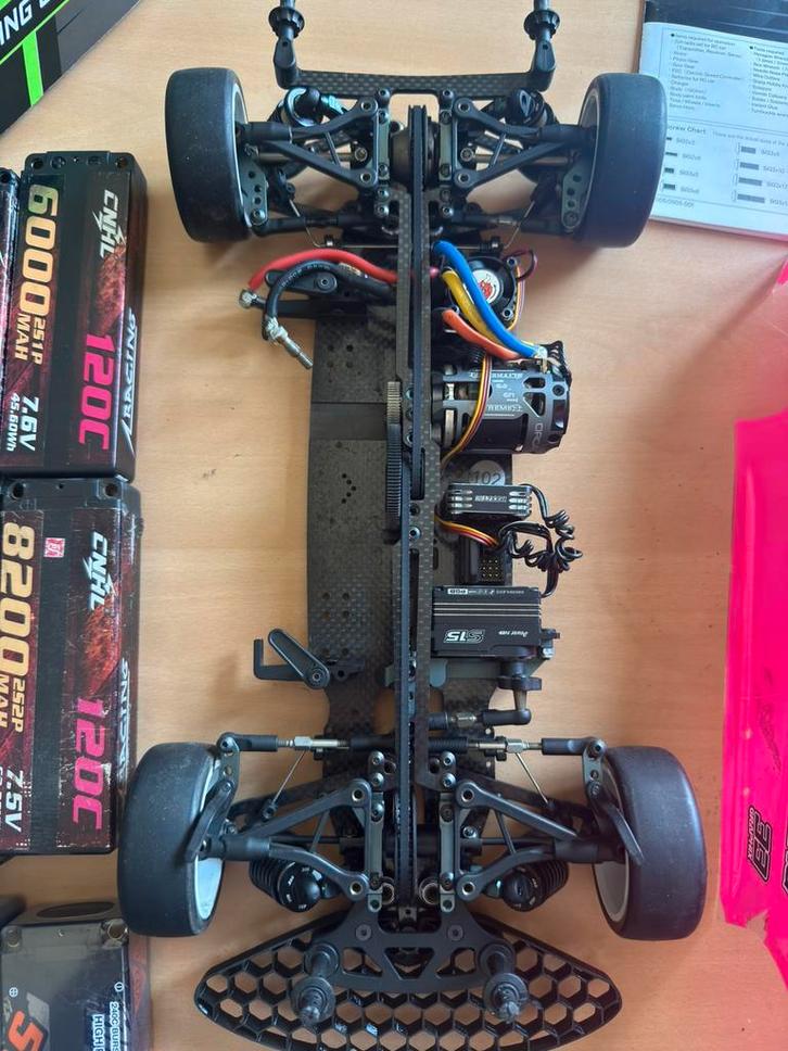 Mugen MTC2R – topconditie, Hobby en Vrije tijd, Modelbouw | Radiografisch | Auto's, Zo goed als nieuw, Auto onroad, Elektro, Schaal 1:10