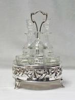 Art Nouveau tafelaccessoire - ( Olie- en azijnstel )., Ophalen of Verzenden