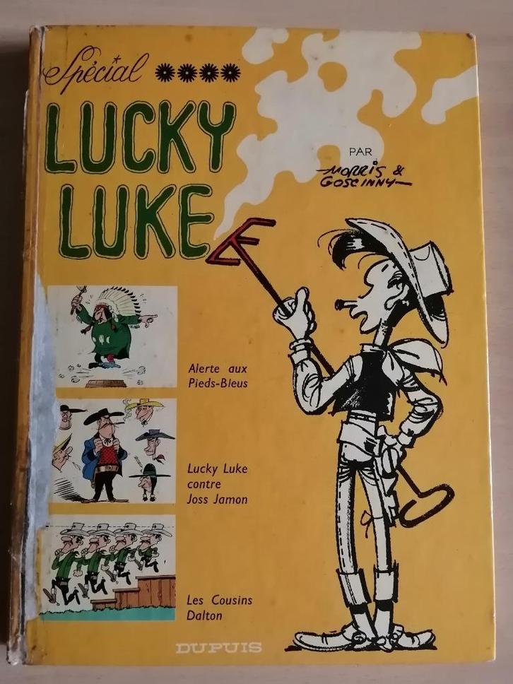 ALBUM LUCKY LUKE spécial intégrale 10 + 11 + 12 - E.O.1967, Boeken, Stripverhalen, Eén stripboek, Ophalen of Verzenden