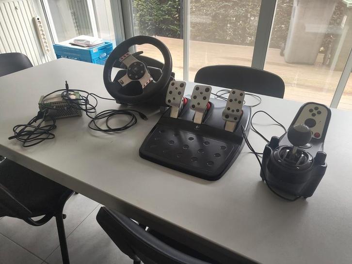 Logitech g27 racing wheel, Games en Spelcomputers, Spelcomputers | Overige, Gebruikt, Ophalen of Verzenden