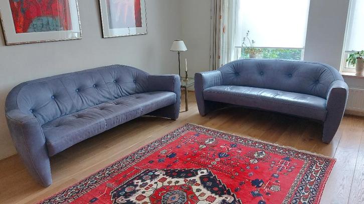 Leolux Carabas zetels, Huis en Inrichting, Zetels | Zetels, Gebruikt, Rechte bank, Overige maten, 150 tot 200 cm, Minder dan 75 cm