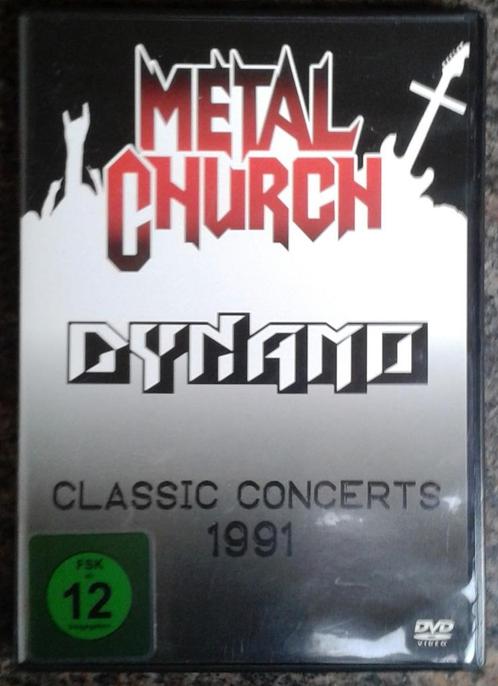 DVD - Metal Church - Dynamo - Metal -  Als nieuw - € 6, CD & DVD, DVD | Musique & Concerts, Comme neuf, Musique et Concerts, À partir de 12 ans