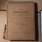 livre d'architecture ancien 1851, Antiquités & Art, Enlèvement ou Envoi, Andere