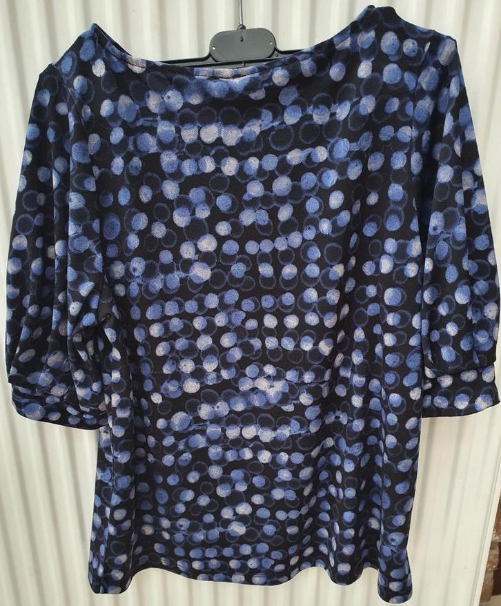 Blouse van H&M maat S, Kleding | Dames, Blouses en Tunieken, Gedragen, Maat 36 (S), Blauw, Ophalen of Verzenden