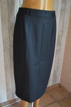 bardehle lange smalle rok met voorpand stiksels zwart 42, Maat 42/44 (L), Ophalen of Verzenden, Onder de knie, Zo goed als nieuw