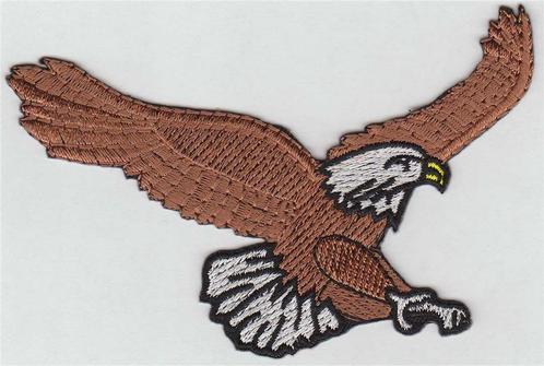 Eagle stoffen opstrijk patch embleem #1, Collections, Collections Autre, Neuf, Envoi