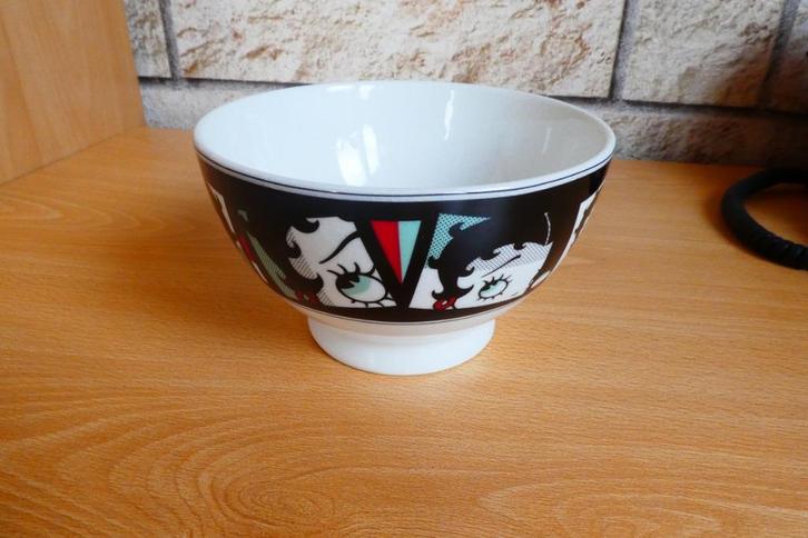 Betty Boop soepkom vintage rare Tropico diffusion, Verzamelen, Beelden en Beeldjes, Nieuw, Mens, Ophalen of Verzenden