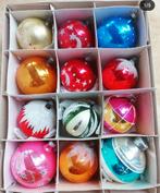 Vintage kerstballen, Diversen, Kerst, Ophalen of Verzenden