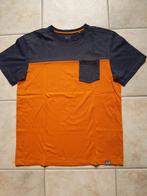 Oranje/ donkergrijze T-shirt Jack Wolfskin (14 jaar), Enfants & Bébés, Comme neuf, Jack Wolfskin, Chemise ou À manches longues