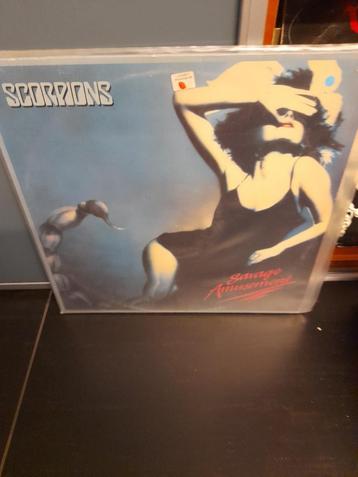lp - scorpions - savage amusement - greece press, Enlèvement ou Envoi, Utilisé