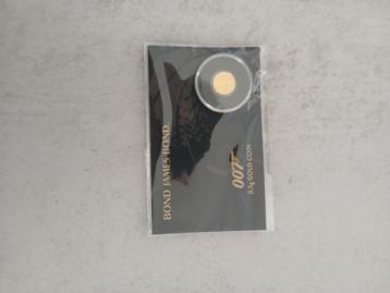 Goudstuk 007 James Bond beschikbaar voor biedingen