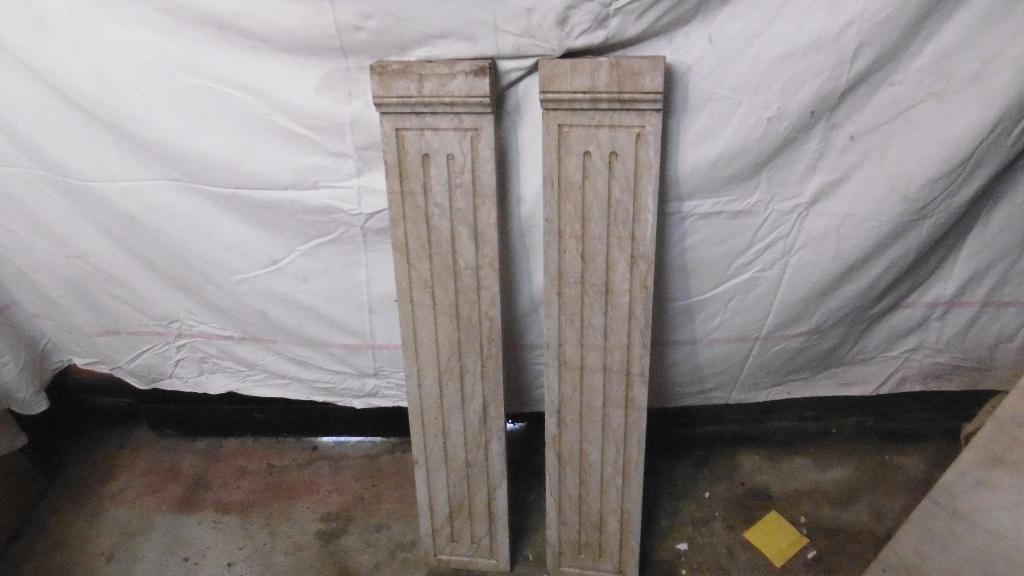 deux linteaux, Enlèvement