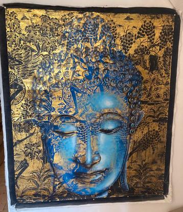 Buddha sur toile 120x120