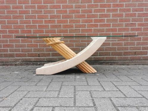 Vintage design salontafel jaren 80, Antiek en Kunst, Antiek | Meubels | Tafels, Ophalen of Verzenden