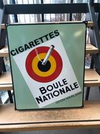 Boule Nationale emaille bord, Verzamelen, Merken en Reclamevoorwerpen, Ophalen of Verzenden, Zo goed als nieuw, Reclamebord