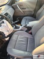 BMW X3 E83 2004 complete grijs lederen interieur lendensteun, Ophalen, Gebruikt, BMW