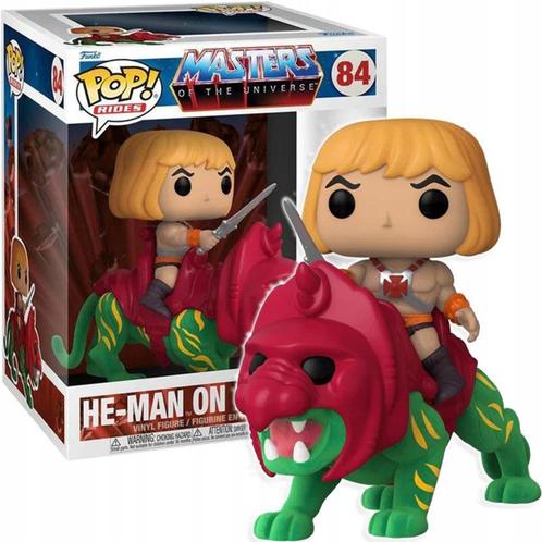 Les Maîtres de l'Univers POP ! Chevauche He-Man on Battle Ca, Collections, Jouets miniatures, Neuf, Enlèvement ou Envoi