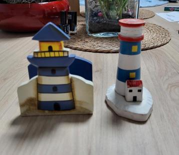 Houten Lichttoren Servethouder / Vuurtoren, Enlèvement ou Envoi, Comme neuf